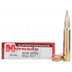 HORNADY 30-06 SPRG 180GR SST