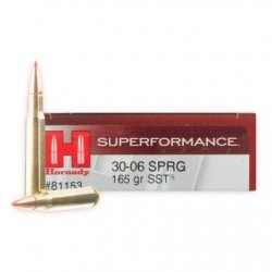 HORNADY 30-06 SPRG 165GR SST
