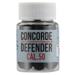 30 BILLES CAOUTCHOUC - CONCORDE DEFENDER