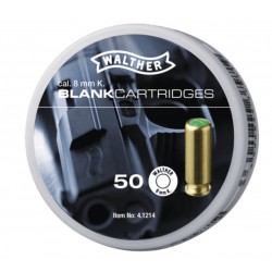 CARTOUCHE À BLANC 8mm PAK- WALTHER