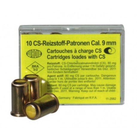 CARTOUCHE À GAZ 9 mm R - WADIE