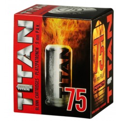 75 CARTOUCHES À BLANC TITAN - PERFECTA