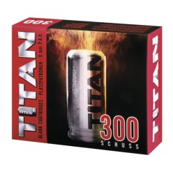 300 CARTOUCHES À BLANC TITAN - PERFECTA