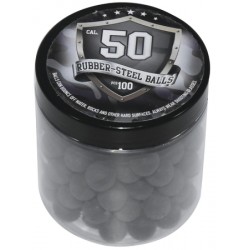 100 BILLES CAOUTCHOUC DURCI