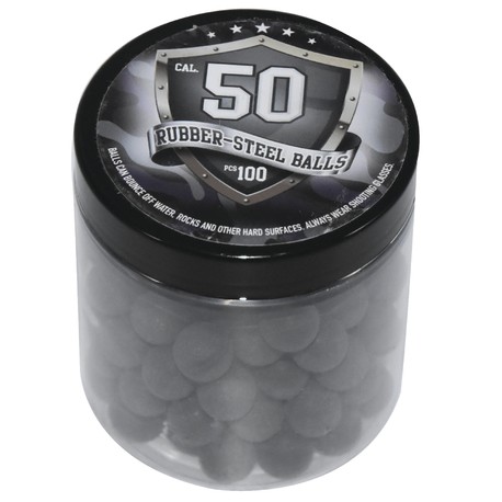 100 BILLES CAOUTCHOUC DURCI