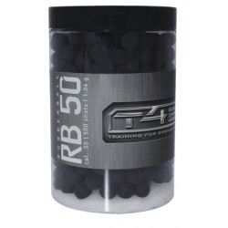 500 billes caoutchouc HDR50 - T4E