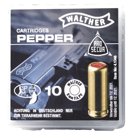 CARTOUCHE GAZ POIVRE - WALTHER