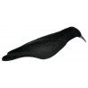 Appelant corbeau 1/2 coque floqué sur tige - FUZYON CHASSE