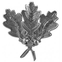 Feuille de chêne plaqué argent - FRITZMANN
