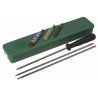 Boîte de nettoyage pour fusil avec baguette en acier - MEGALINE