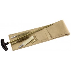 Trousse de nettoyage pour armes de poing avec baguette laiton MEGALINE - MEGALINE