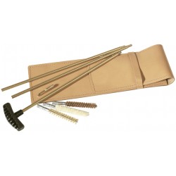 Trousse de nettoyage pour carabine avec baguette acier MEGALINE