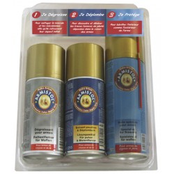 Huile, dégraissant et déplombant KIT ARMISTOL de 3 aérosols - ARMISTOL