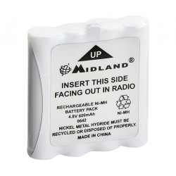Batterie pour talkie walkie MIDLAND G6-G8-M99-M48 - MIDLAND