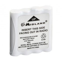 Batterie pour talkie walkie MIDLAND G6-G8-M99-M48 - MIDLAND