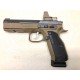 PISTOLET CZ SHADOW 2 OR CALIBRE 9X19 + POINT ROUGE PANORAMIQUE LEUPOLD DELTAPOINT PRO