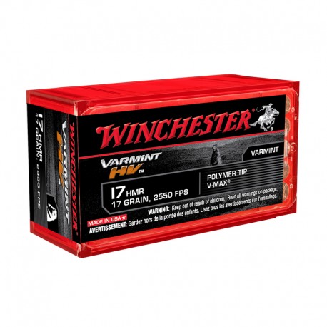 WINCHESTER VARMINT HV 17HMR 17GR