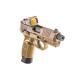 PISTOLET SEMI-AUTOMATIQUE FNH 502 TACTIQUE FDE CALIBRE 22LR