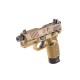 PISTOLET SEMI-AUTOMATIQUE FNH 502 TACTIQUE FDE CALIBRE 22LR