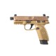 PISTOLET SEMI-AUTOMATIQUE FNH 502 TACTIQUE FDE CALIBRE 22LR