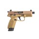 PISTOLET SEMI-AUTOMATIQUE FNH 502 TACTIQUE FDE CALIBRE 22LR