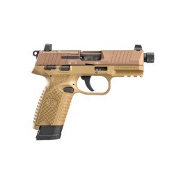 PISTOLET SEMI-AUTOMATIQUE FNH 502 TACTIQUE FDE CALIBRE 22LR