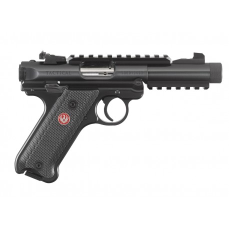 PISTOLET RUGER MARK IV TACTICAL BRONZE FILETE CALIBRE 22LR