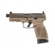 PISTOLET SEMI-AUTOMATIQUE TAURUS G3 TACTICAL FDE CALIBRE 9X19