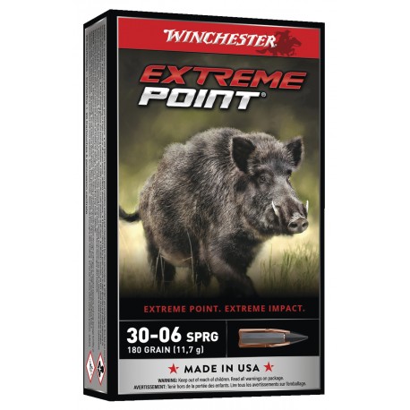 WINCHESTER 30-06 EXTREME POINT 180GR