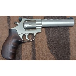 REVOLVER WEIHRAUCH HW357 TARGET TROPHY COMBAT STAINLESS CALIBRE 357MAG