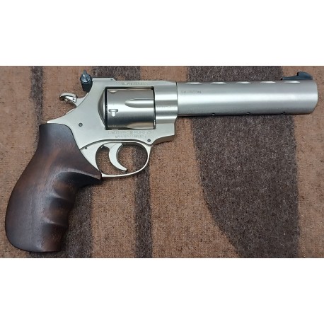 REVOLVER WEIHRAUCH HW357 TARGET TROPHY COMBAT STAINLESS CALIBRE 357MAG