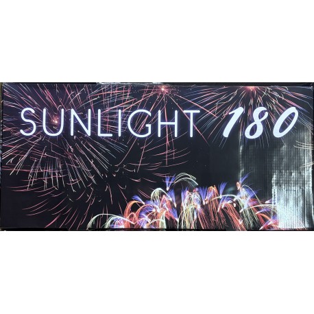 FEU D'ARTIFICE AUTOMATIQUE RUGGIERI SUNLIGHT 180 secondes