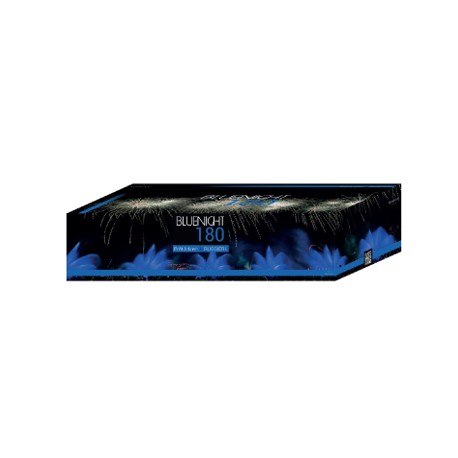 FEU D'ARTIFICE AUTOMATIQUE RUGGIERI BLUENIGHT 180 secondes F2 DISTANCE 80M