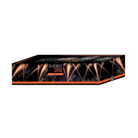 FEU D'ARTIFICE AUTOMATIQUE RUGGIERI BLUENIGHT 300 secondes F3 DISTANCE 55M