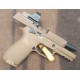 PISTOLET SEMI-AUTOMATIQUE SIG SAUER P320 M18 COYOTE CALIBRE 9X19 + POINT ROUGE SIG SAUER ROMEO 1 OCCASION